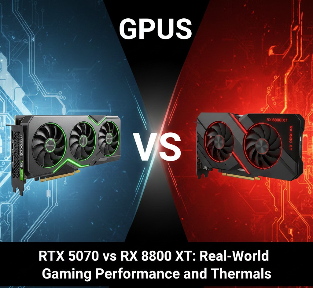 rtx 5070 vs rx 8800 xt