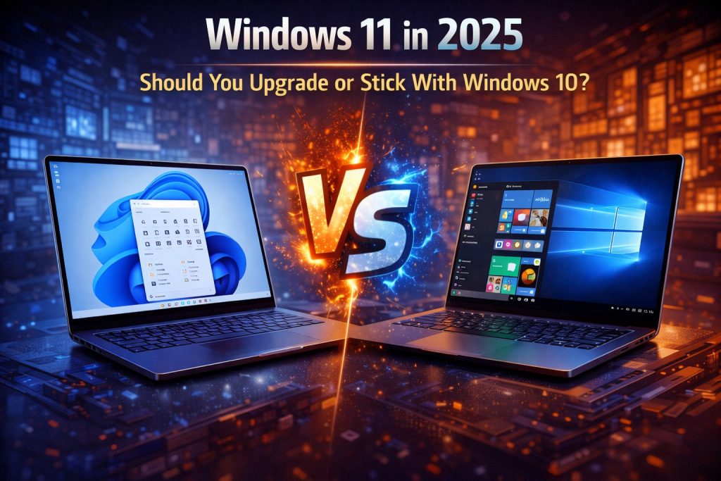 Windows 11 in 2025: Should You Upgrade or Stick With Windows 10? windows 11 in 2025